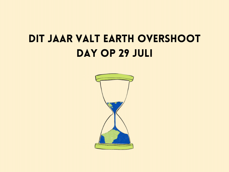 Oh nee, het is Earth Overshoot Day!